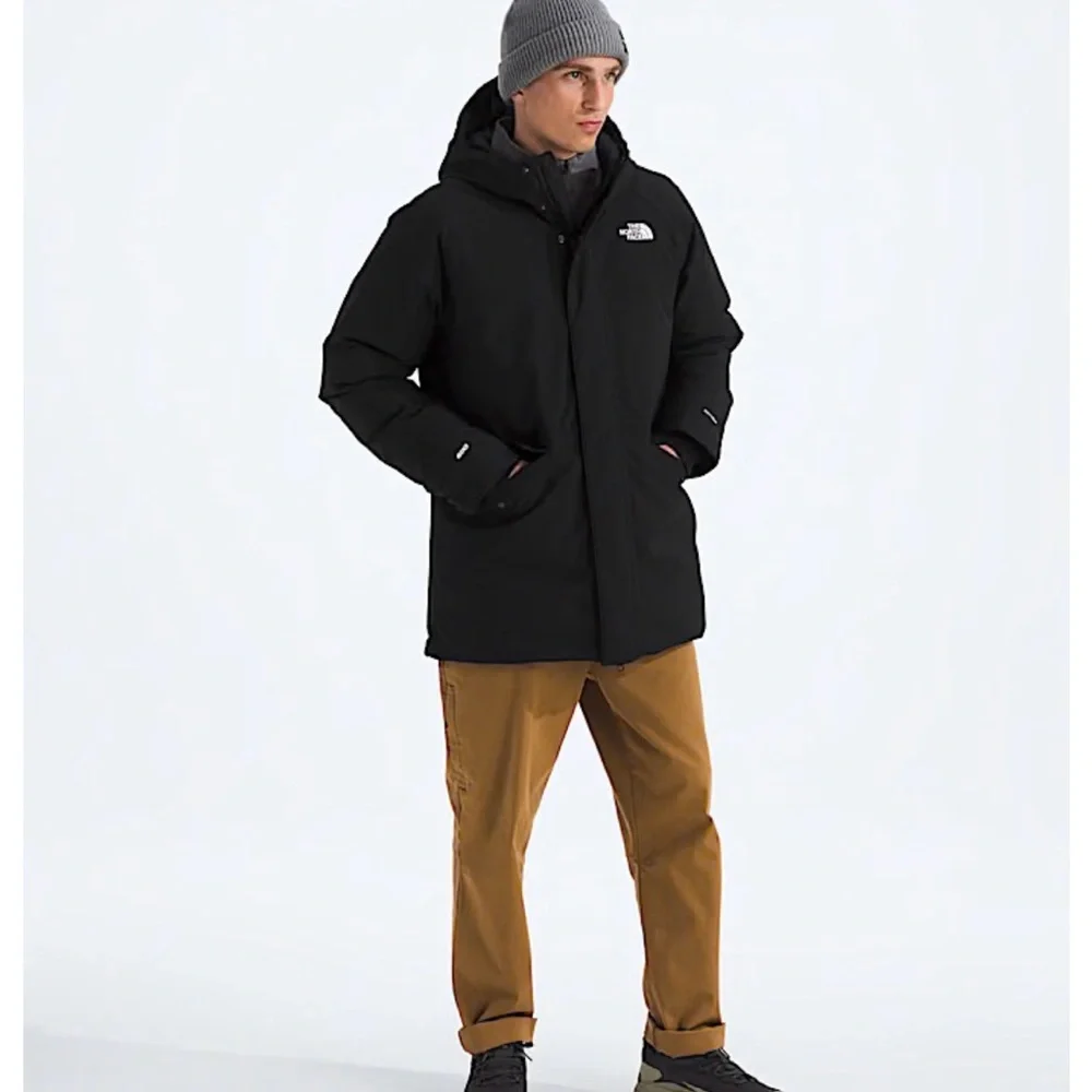 NEW ~ The North Face Men's Farther Parker Black Puffer Jacket fill-600 size S